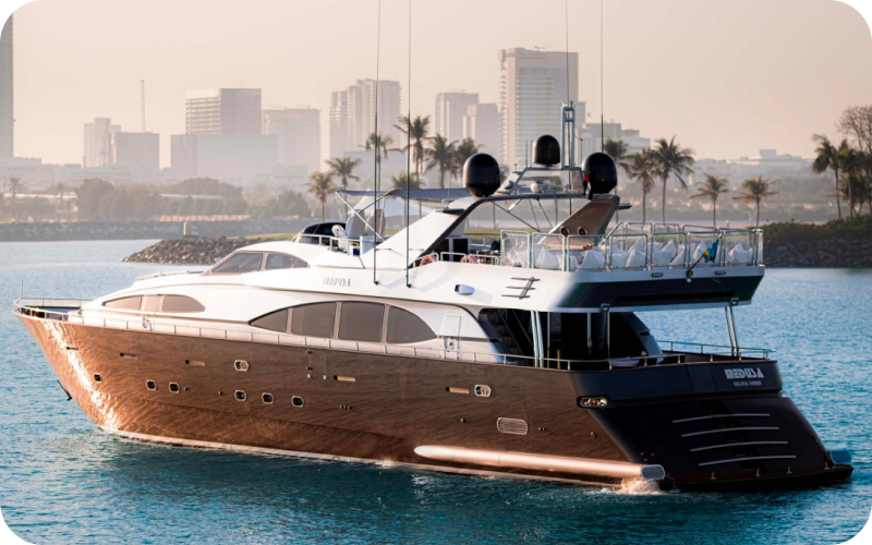 <p>The yacht matches the picture</p>