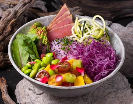Poke with tuna