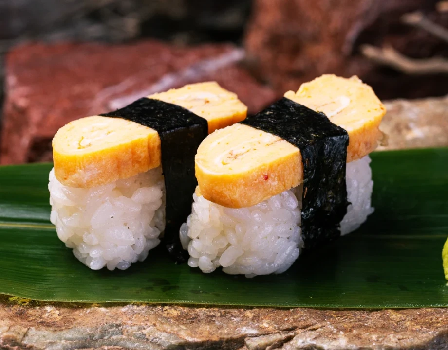 Tamago Japanese Omelet Dish In Sushi