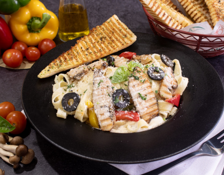 Chicken Alfredo Sauce Pasta