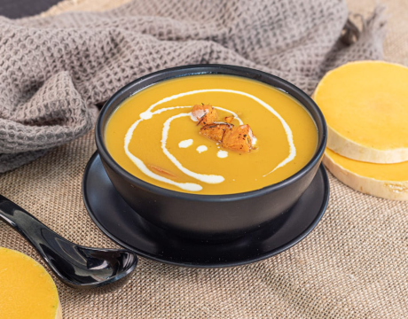 Curried pumpkin soup