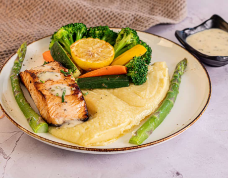 Pan Fried salmon