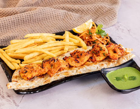 Tandoori chicken tikka combo