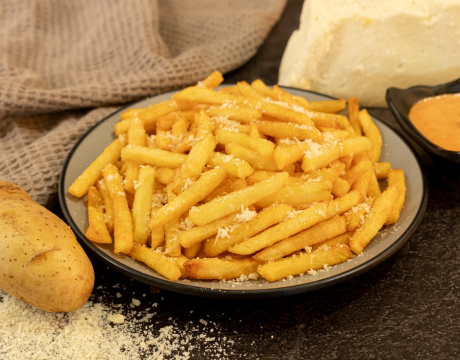 Truffle parmesan fries